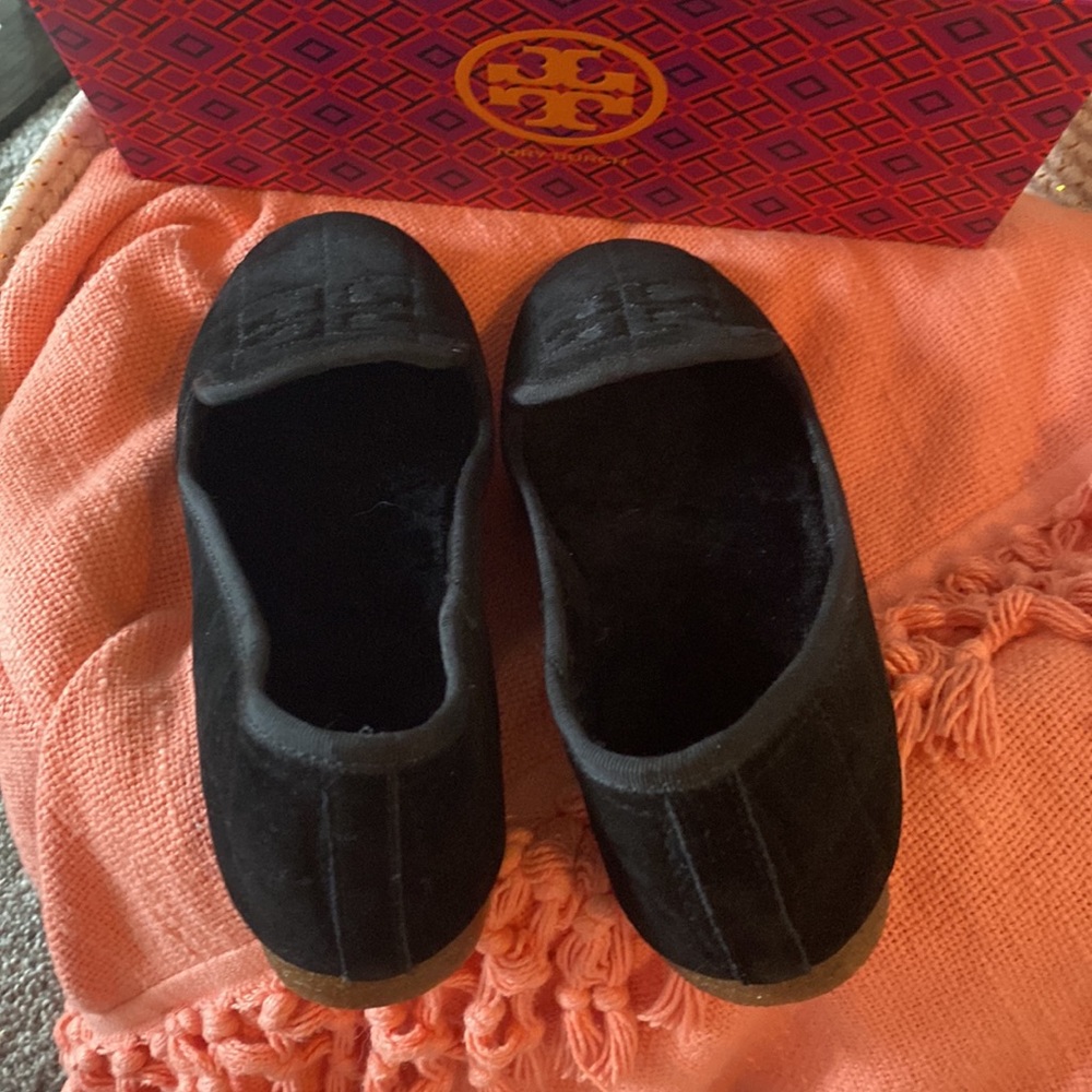 NIB Tory Burch Cowley Genuine Shearling Lined Slipper - Picture 6 of 12